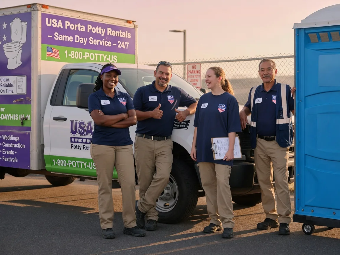 Porta Potty Rental company in Deckerville, MI